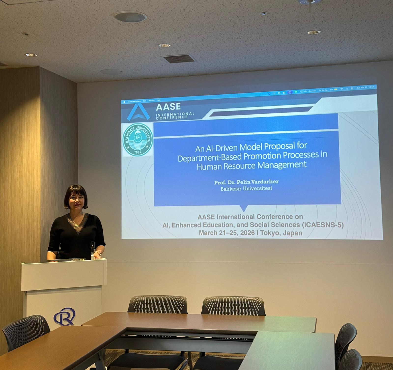 BAÜN’lü Akademisyene Japonya’da “En İyi Bildiri” Ödülü 4