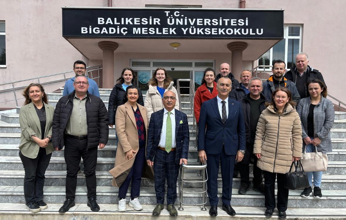 Genel Sekreterimiz Yemliha YANAR'ın Yüksekokulumuz Çalışma Ziyareti