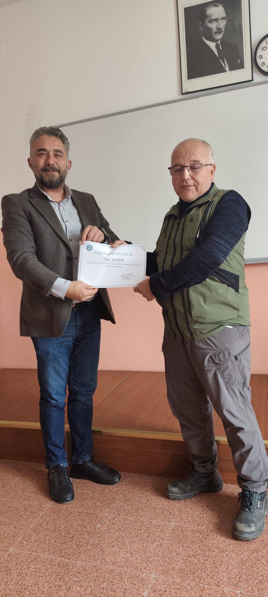 Expertise Shared In-House at Edremit Vocational School: In-Service Trainings Have Begun 4
