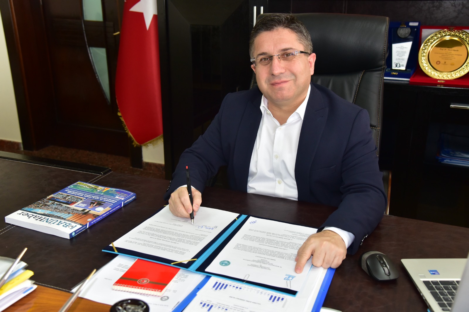 Balıkesir Üniversitesi ile Kazakistan Kozybayev Üniversitesi Arasında İş Birliği Anlaşması İmzalandı 2