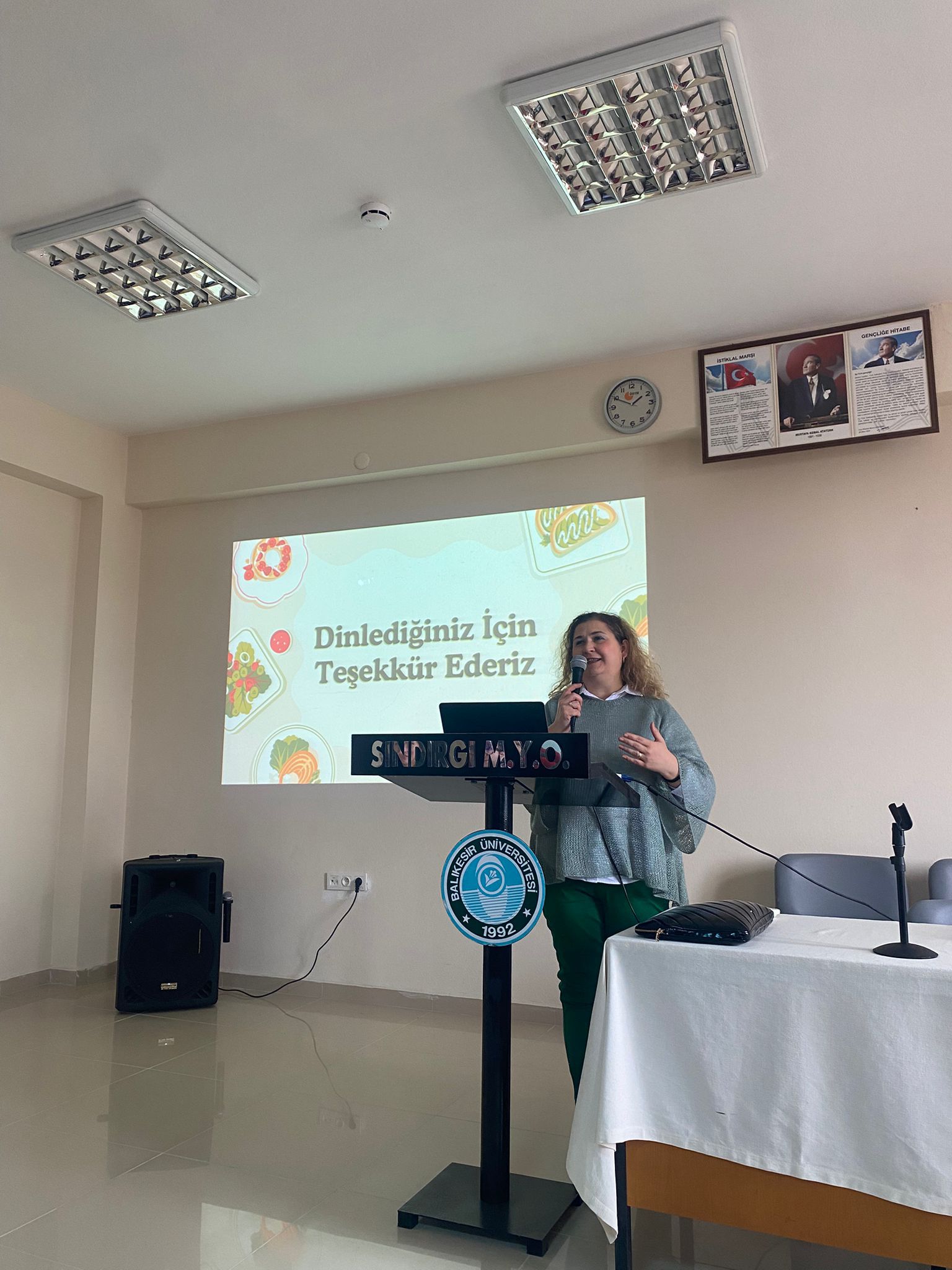 Meslek Yüksekokulumuzda "Atık Yönetimi ve Sürdürülebilir Çözümler" Semineri Düzenlendi 3