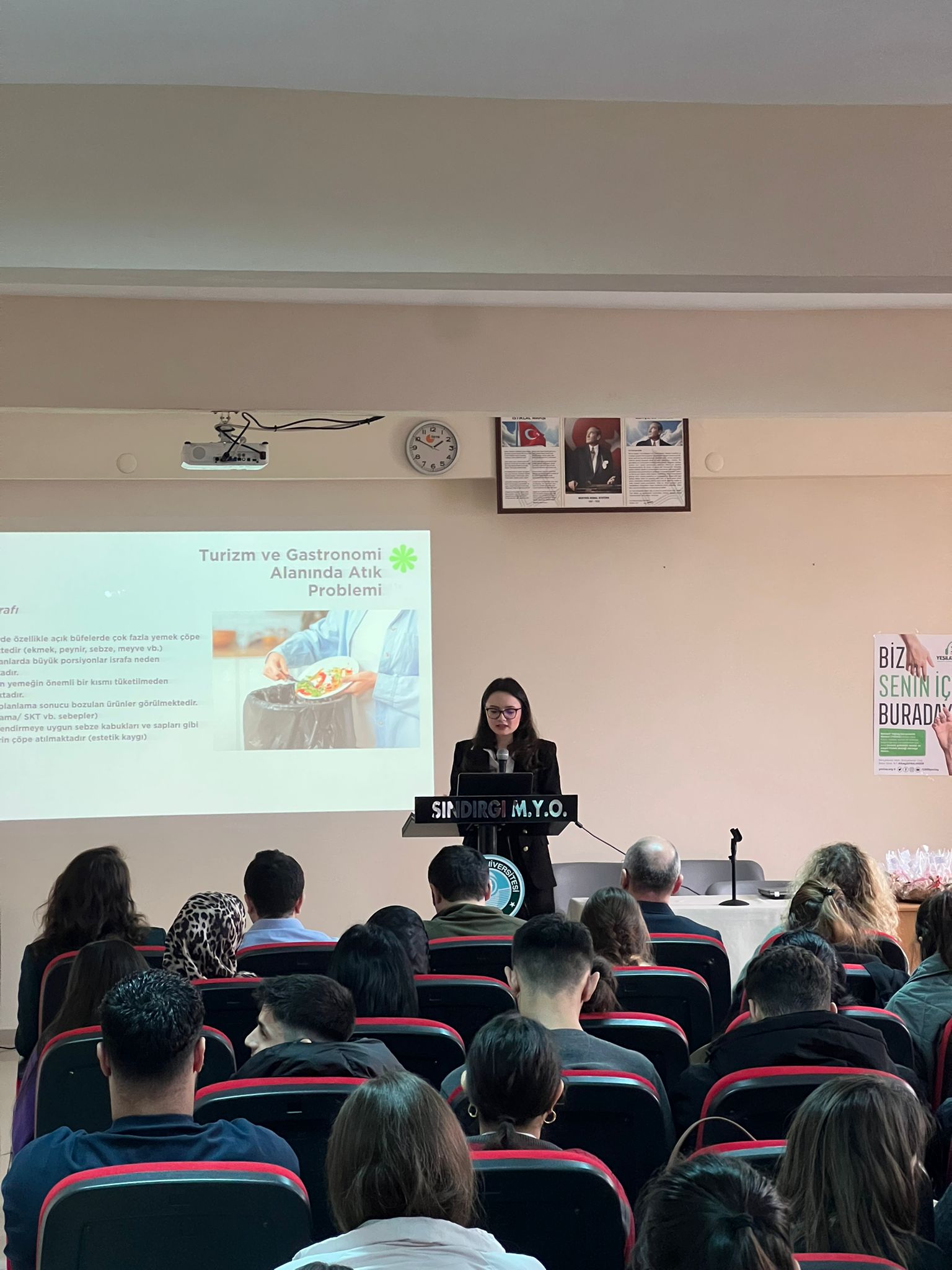 Meslek Yüksekokulumuzda "Atık Yönetimi ve Sürdürülebilir Çözümler" Semineri Düzenlendi 5