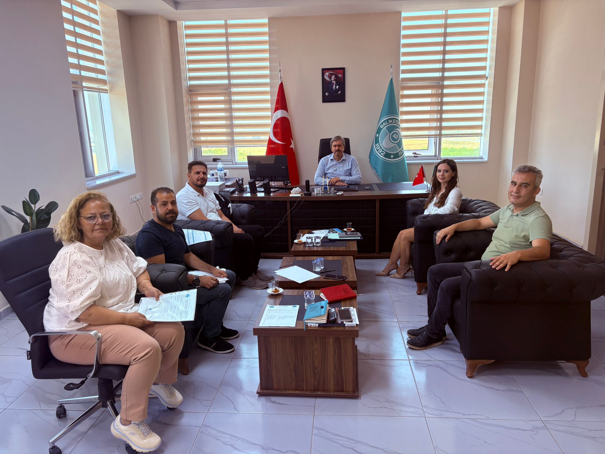 Occupational Health and Safety Visit from Balıkesir University to All Units