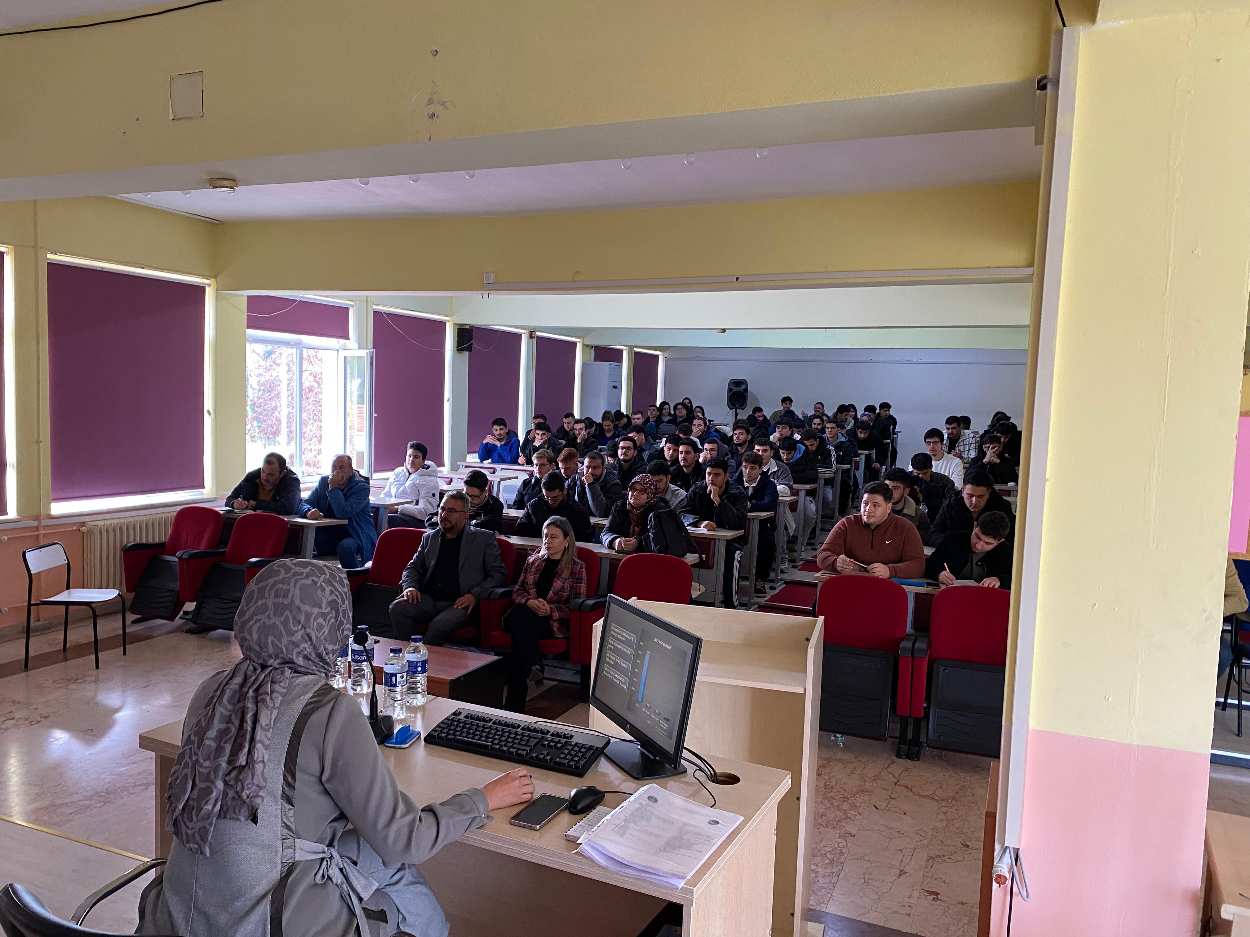Occupational Health and Safety Training was Held for Students at Edremit Vocational School 3