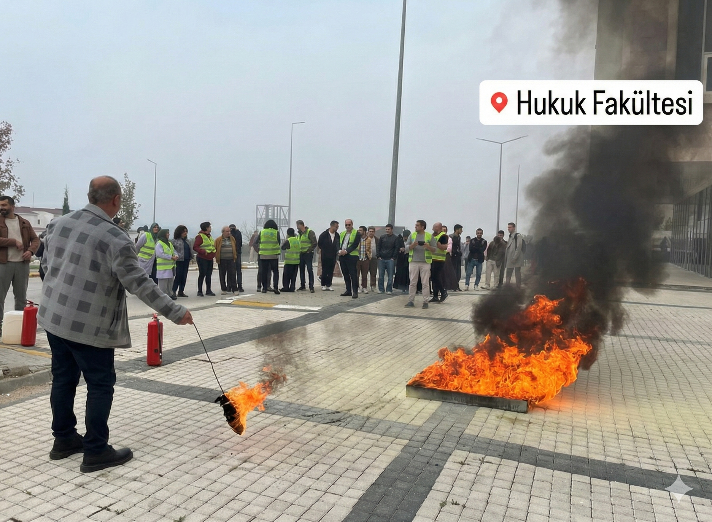 Comprehensive "First Aid, Evacuation, Fire, and Earthquake Drills" Were Successfully Conducted Across Our University 23