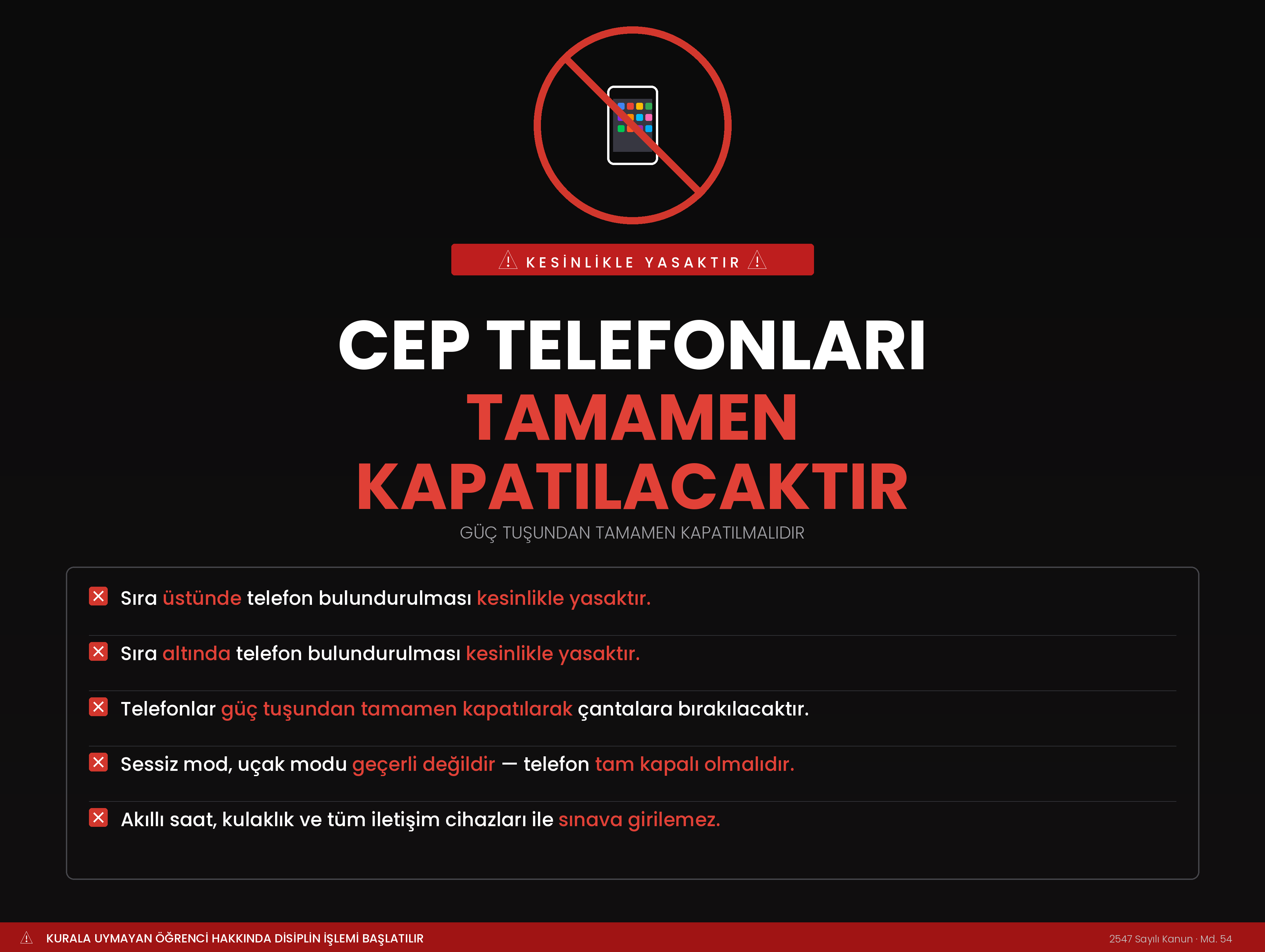 Sınav Uygulama Esasları 2