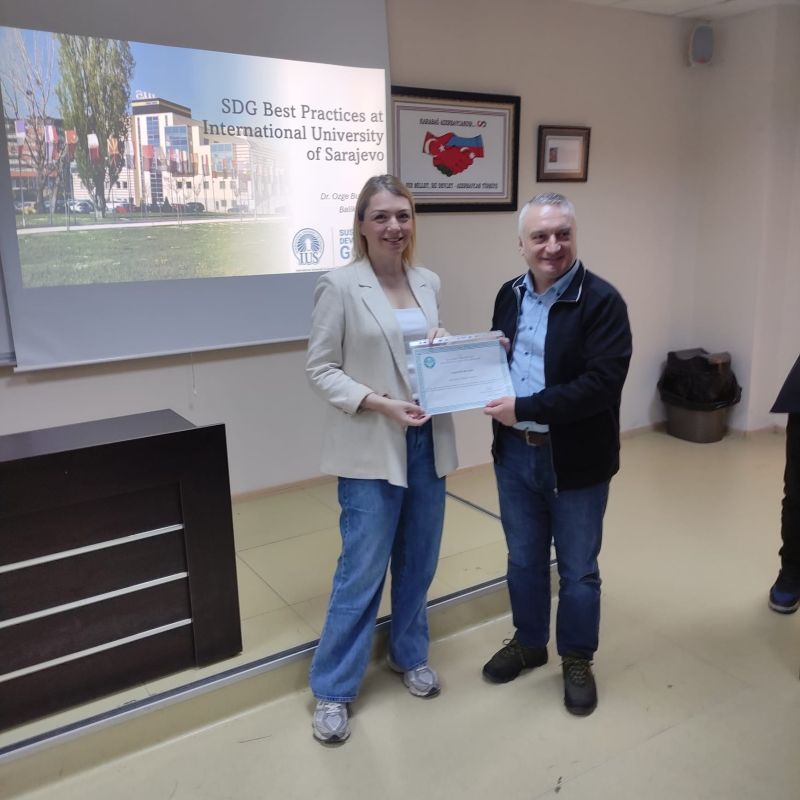 BAUN CENG’te Sürdürülebilirlik Semineri Gerçekleştirildi