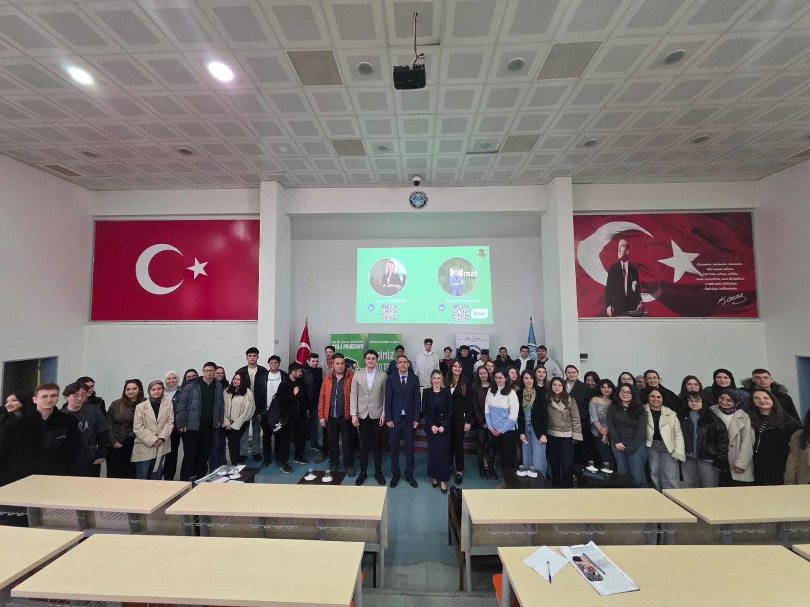 KAGEM  ile Fen-Edebiyat Fakültesi İş Birliği Kariyer Planlama Dersi 1