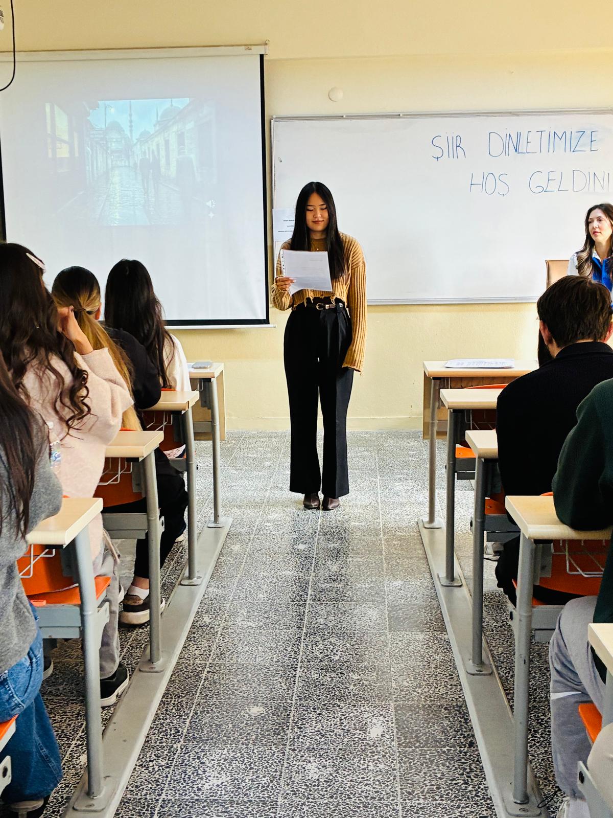 BAÜN TÖMER'de Şiir Günü Düzenlendi 2