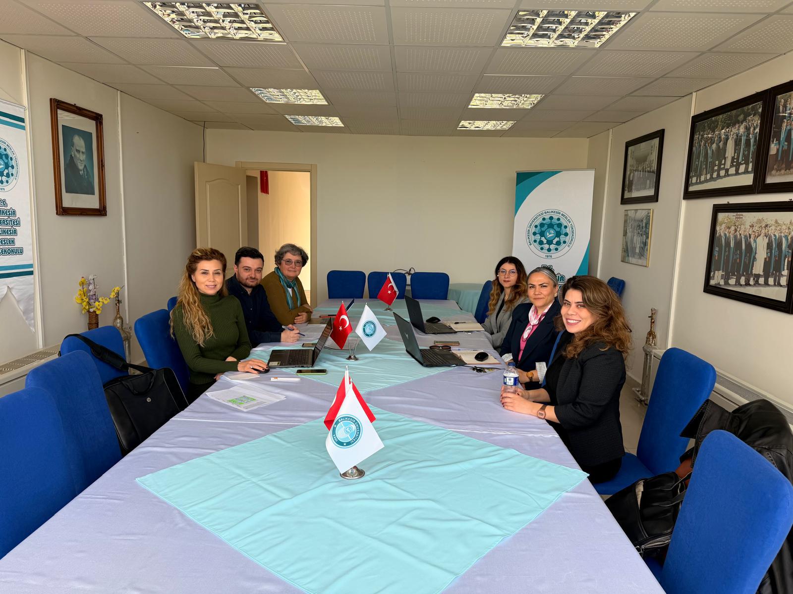 Turizm ve Otel İşletmeciliği Programında Akran Değerlendirmesi Toplantısı 