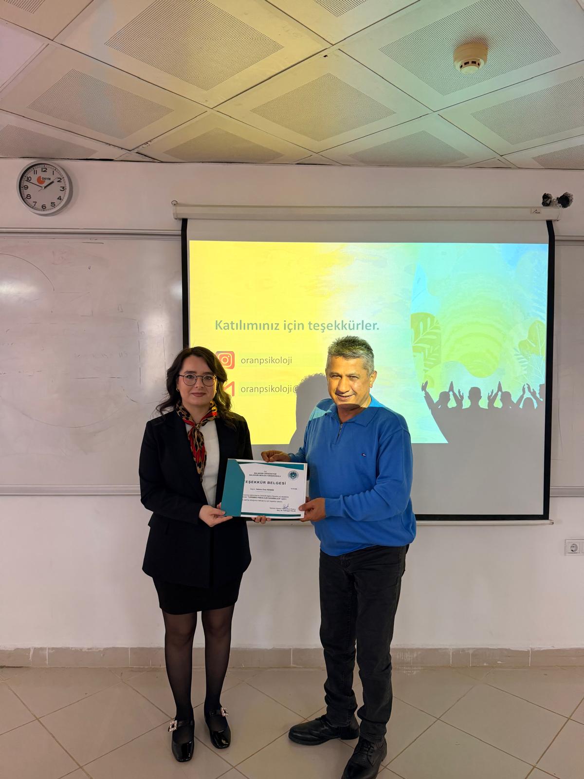 Turizmde Psikolojik Dayanıklılık Semineri 6