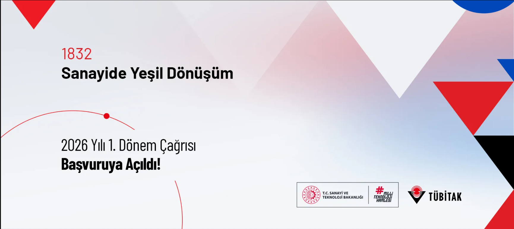 1832 – Sanayide Yeşil Dönüşüm 2026-1 Çağrısı 1