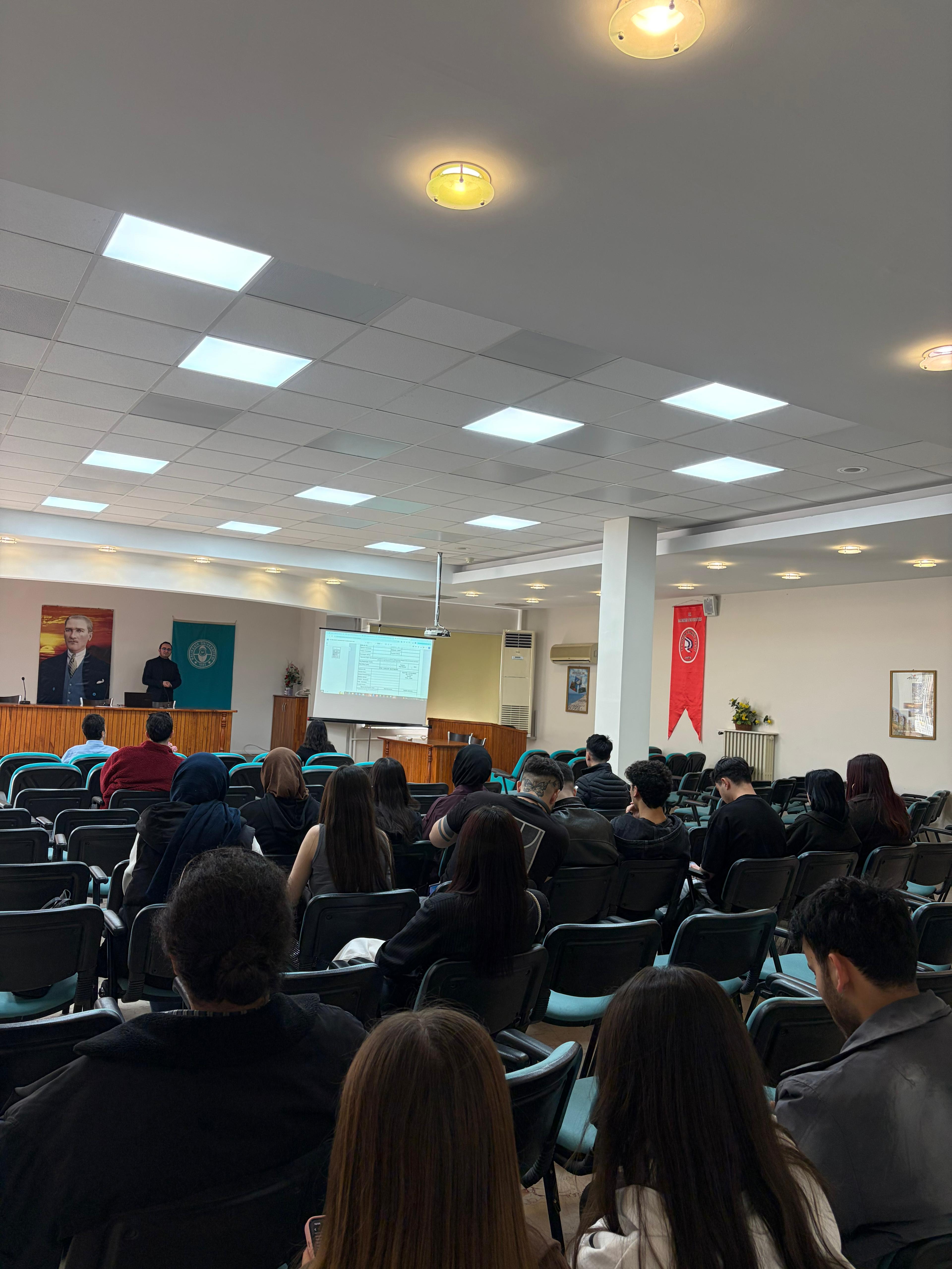 Staj Bilgilendirme Toplantısı Gerçekleştirildi