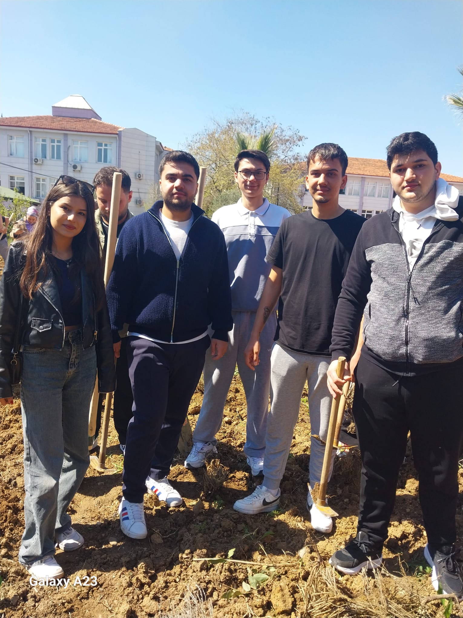 Computer Programming Students Participated in Lavender Planting Event as Part of Community Service Course 3
