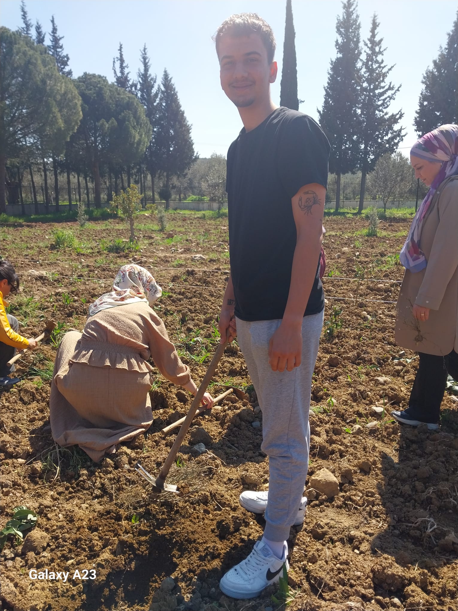 Computer Programming Students Participated in Lavender Planting Event as Part of Community Service Course 6