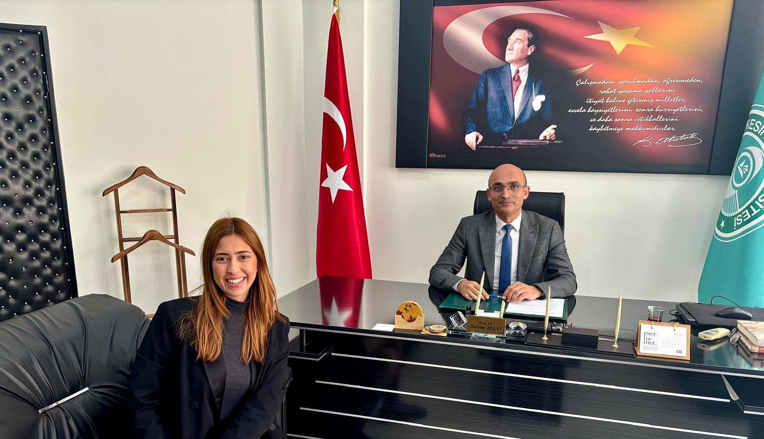 Educational Cooperation Protocol Signed Between Edremit Vocational School and British Town 2