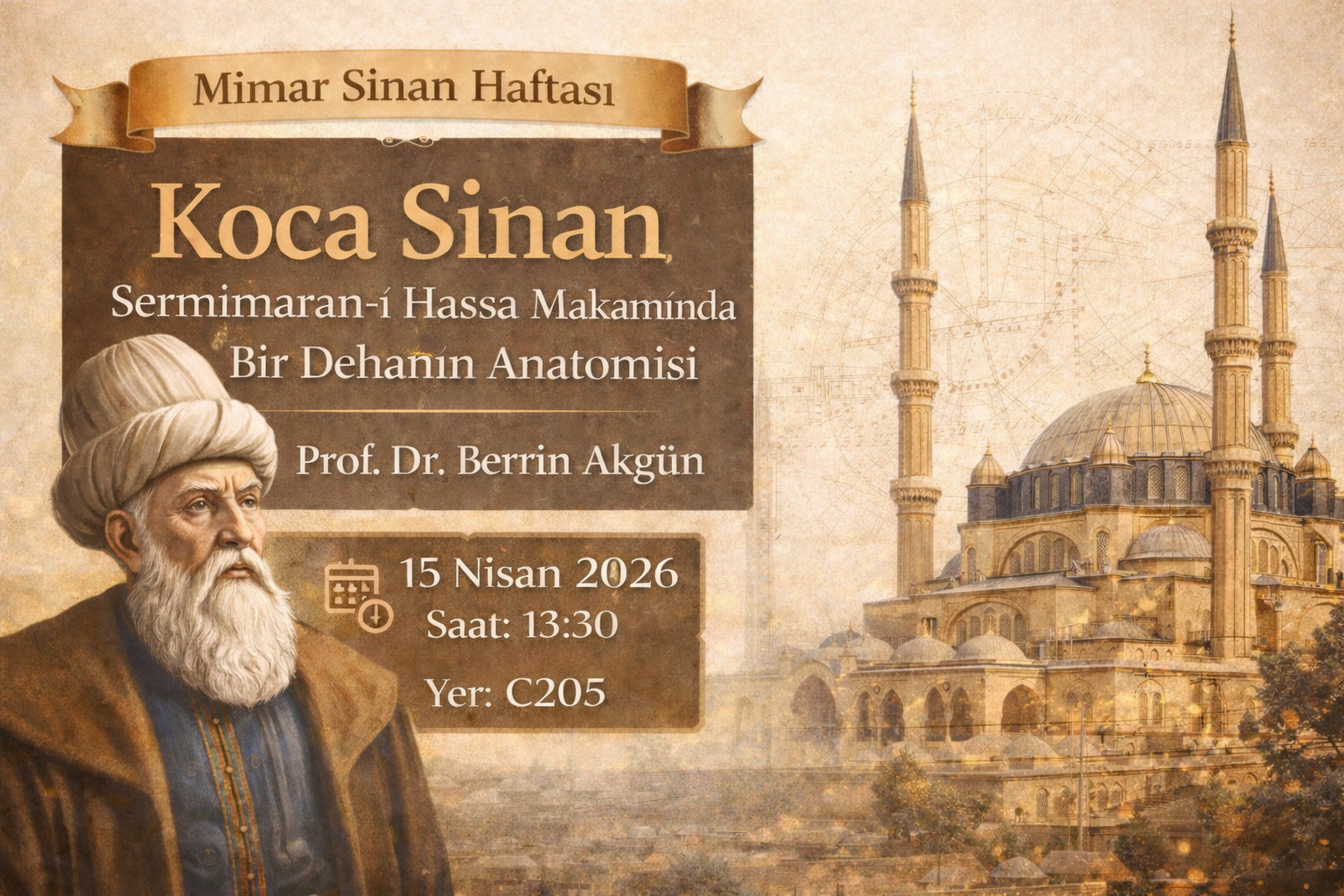 Mimar Sinan Haftası Etkinlikleri 1