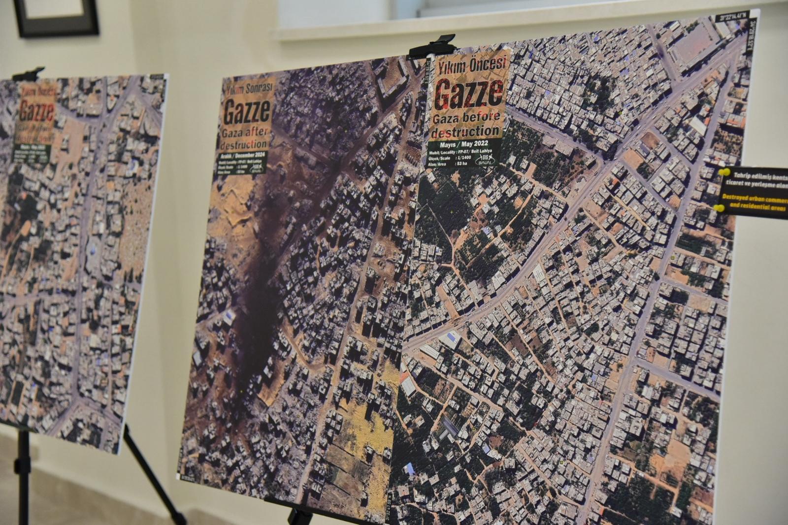 BAÜN’de, Gazze’deki Yıkımın Mekânsal Ayak İzleri Gözler Önüne Serildi 5