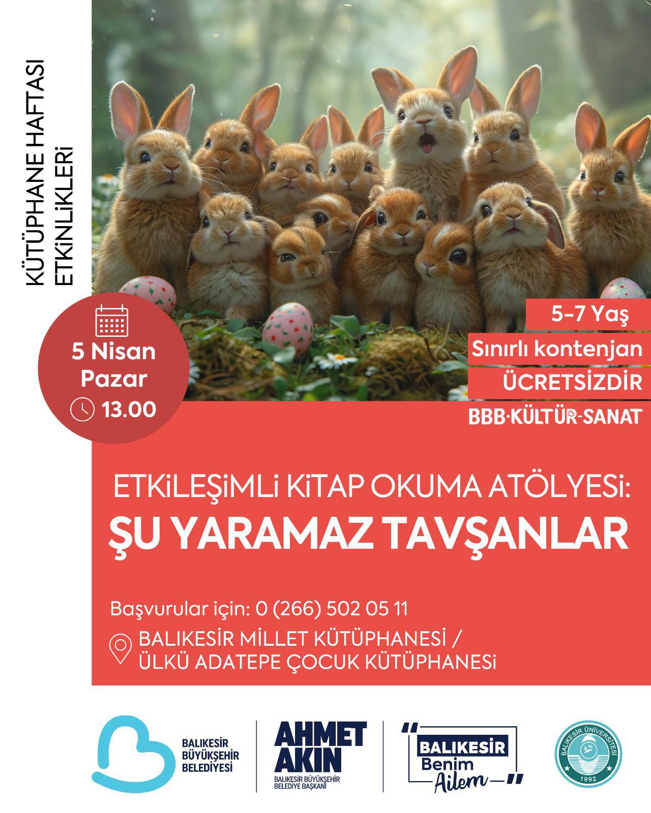Topluma Hizmet Uygulamaları: Etkileşimli Kitap Okuma Etkinlikleri 2
