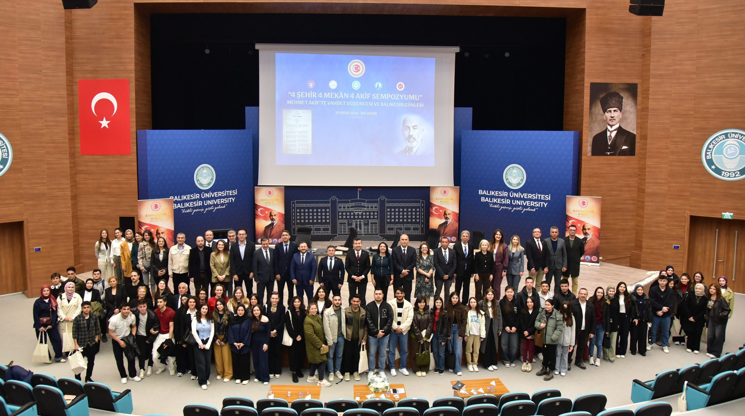 4 Üniversite, 4 Mekân, Tek Ruh: İstiklal Şairi Mehmet Akif Ersoy, Kuva-yı Milliye Şehri Balıkesir’de Anıldı