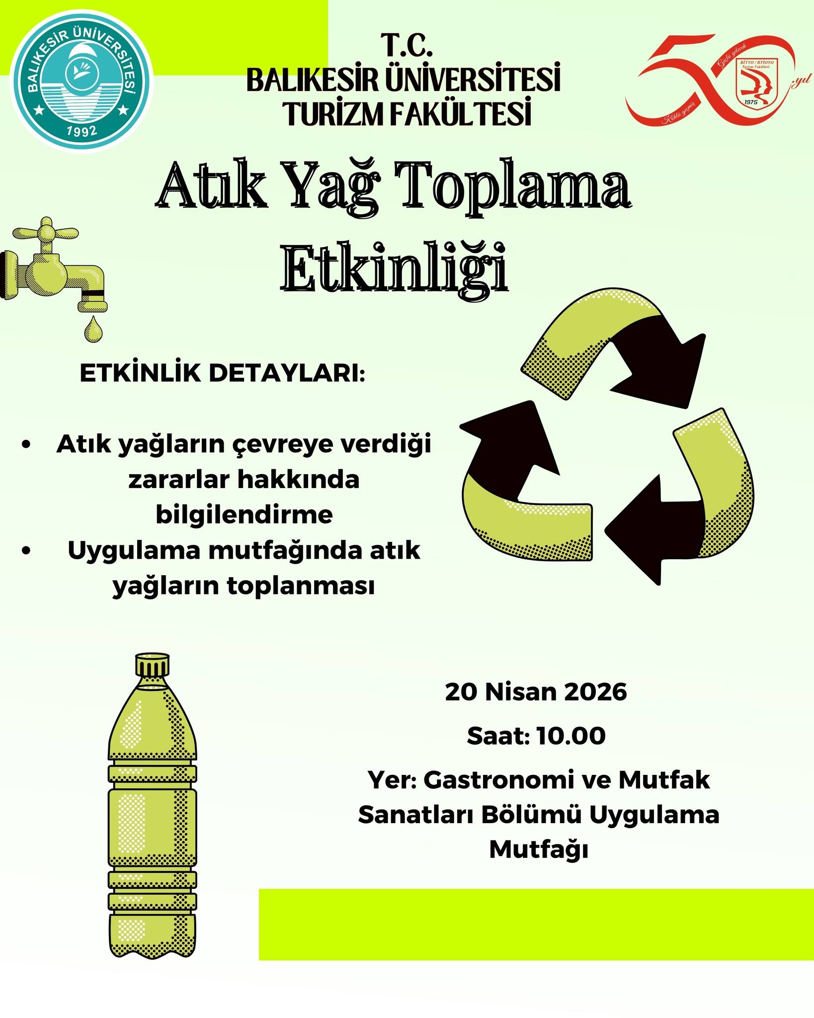 Atık Yağ Toplama Etkinliği
