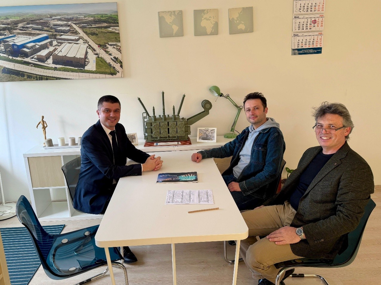 Elektrik ve Enerji Bölümünden Trafo Devi ile Önemli İş Birliği