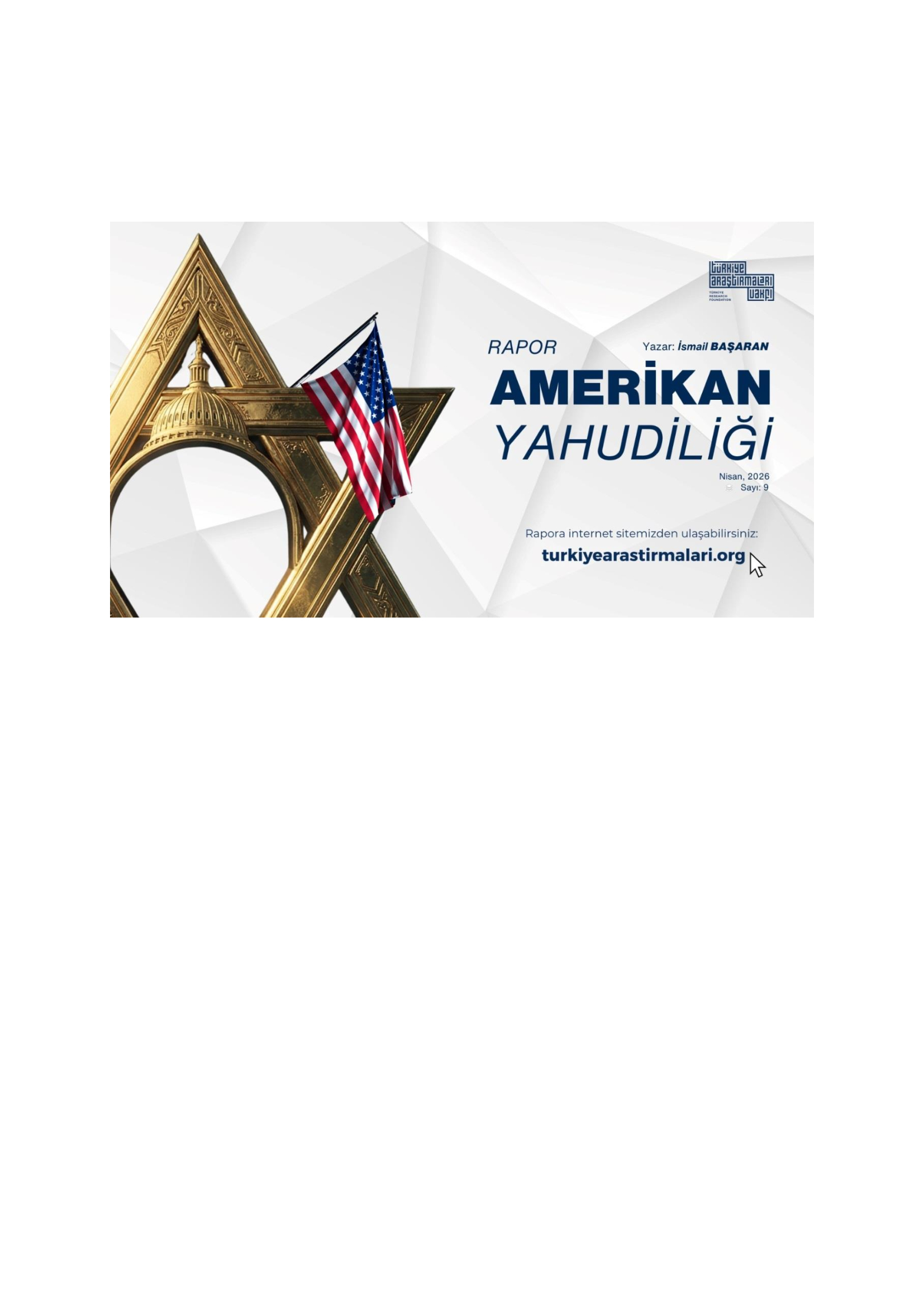 Yeni Rapor Amerikan Yahudiliği
