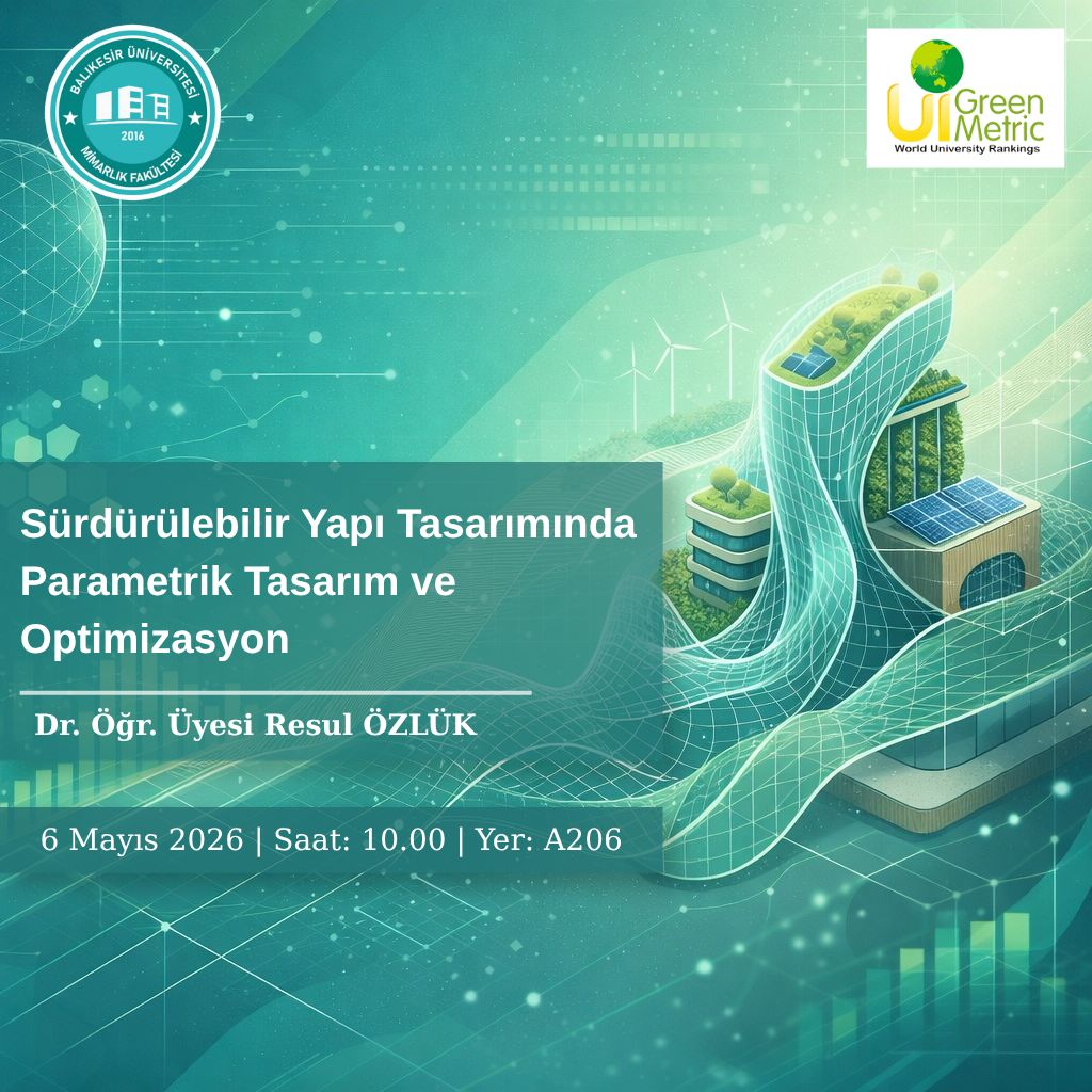 Sürdürülebilir Yapı Tasarımında Parametrik Tasarım ve Optimizasyon 1