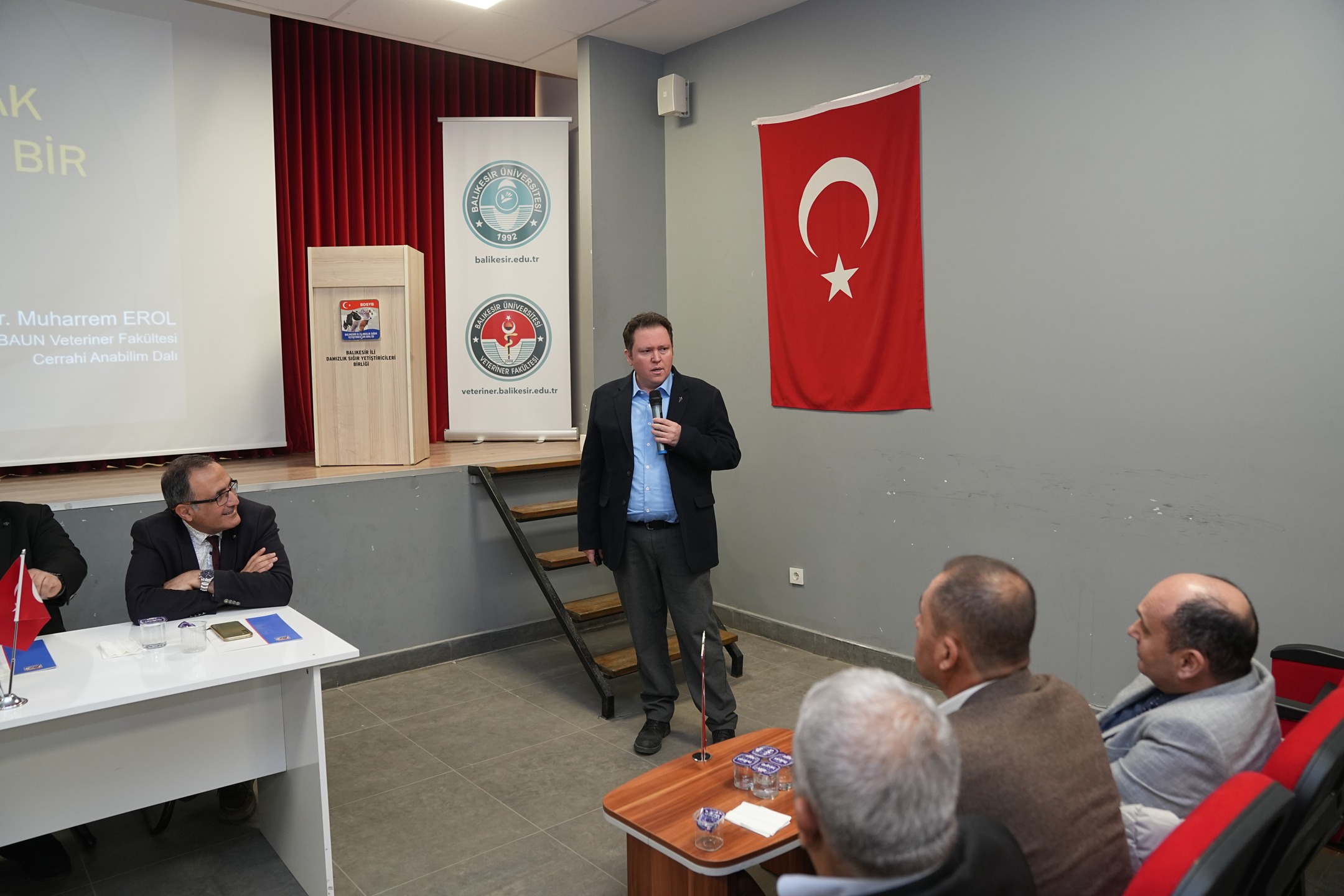 BAÜN Veteriner Fakültesi ve Damızlık Sığır Yetiştiricileri Birliği İş Birliğiyle Balya’da Örnek Etkinlik: Akademisyenler ve Yetiştiriciler Buluştu 7