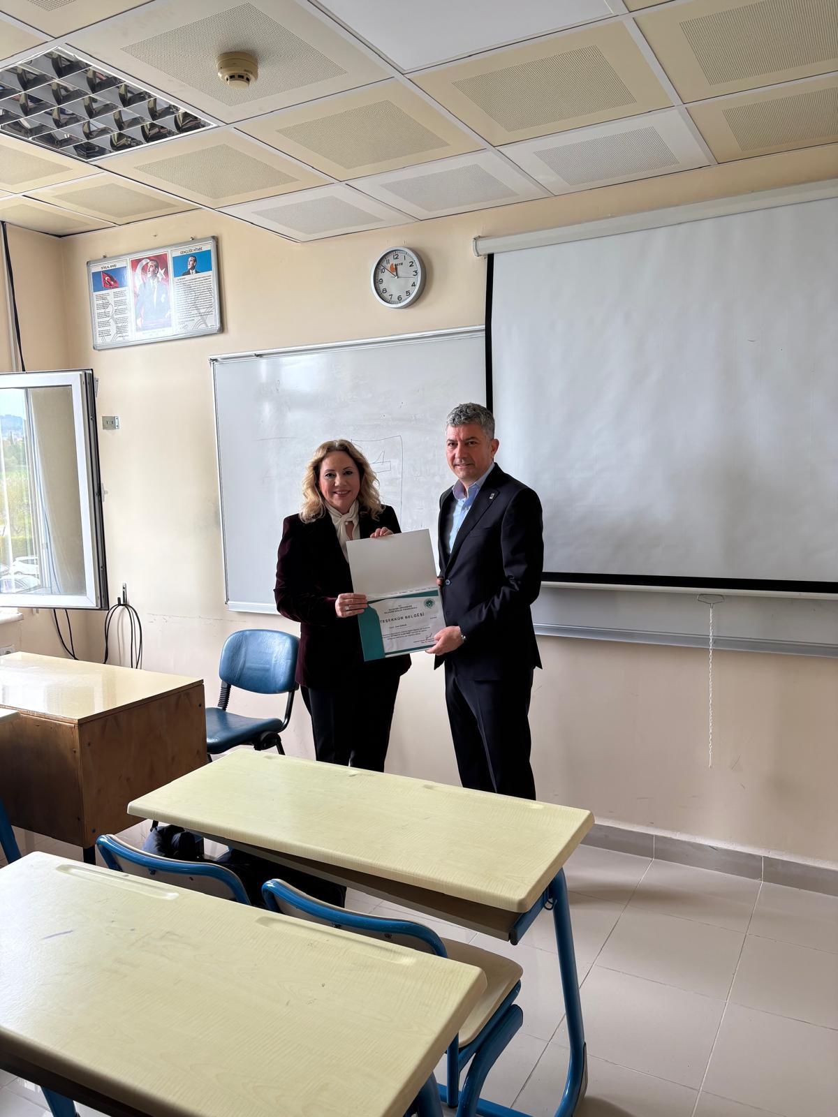 Otomotiv Teknolojisi Programında Sektör Buluşması: Cem Ovacık Semineri 