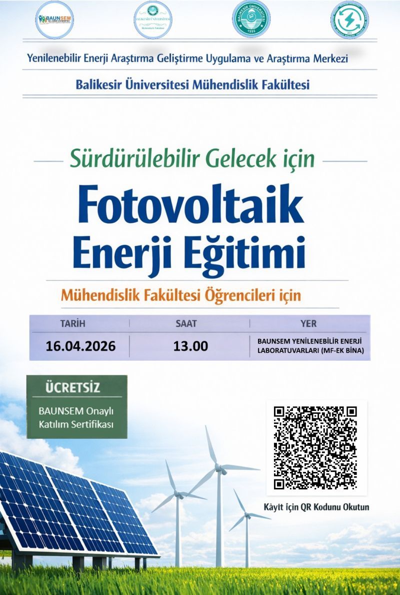 🌱 Fotovoltaik Enerji Eğitimi Gerçekleştirildi 1