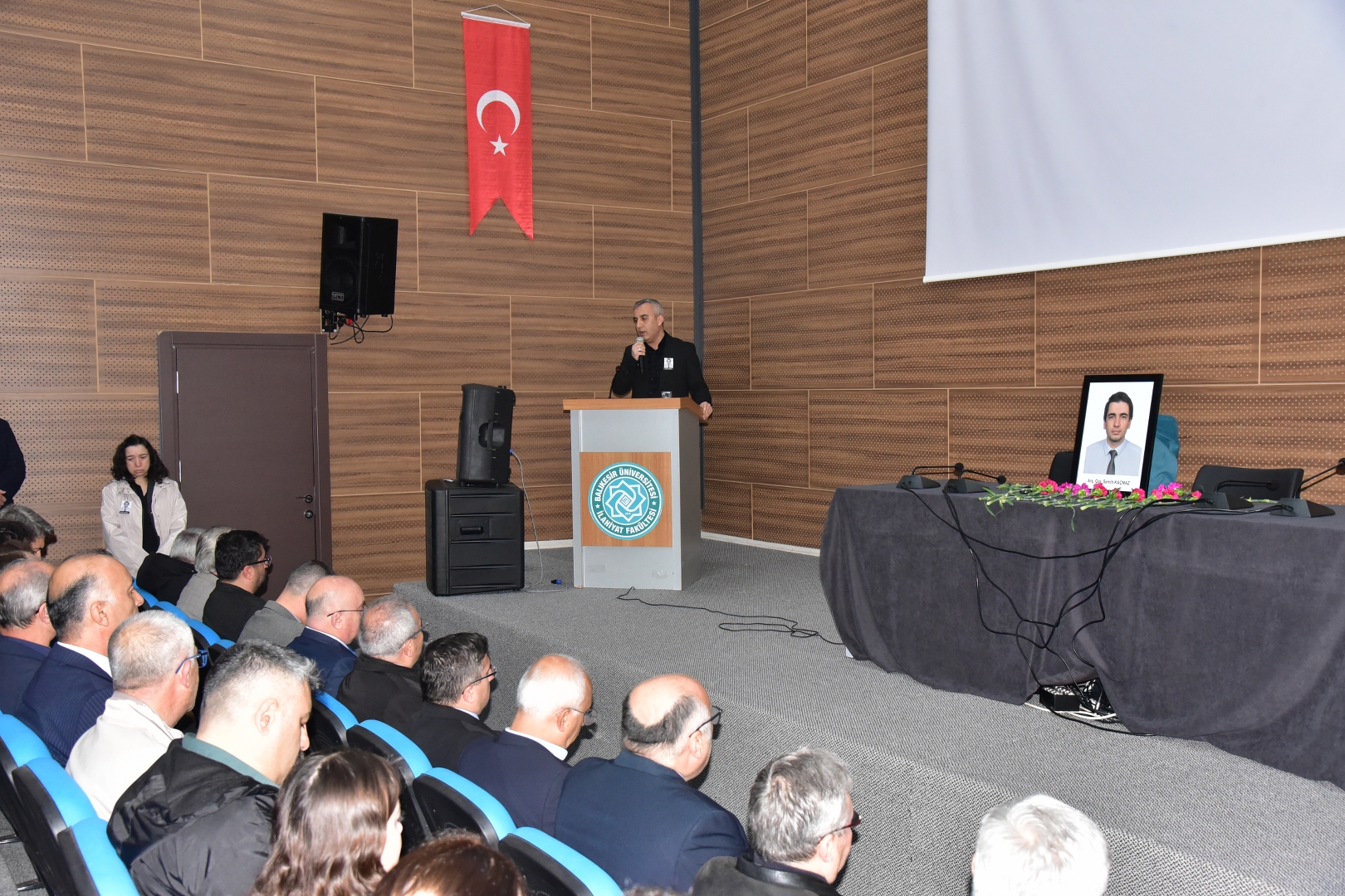 BAÜN Akademisyeni Arş. Gör. Semih Kaçmaz İçin Anma Töreni Düzenlendi 5