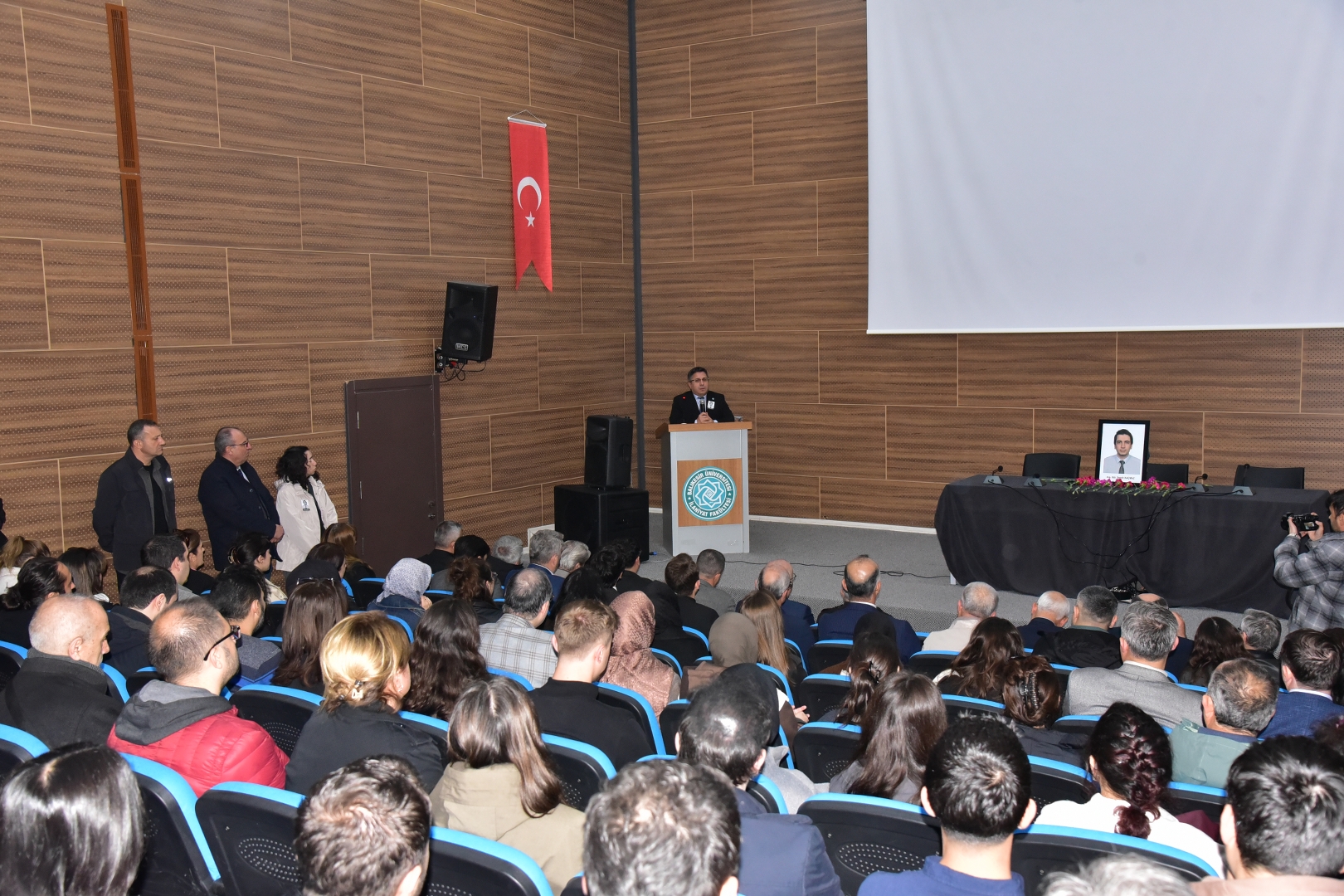 BAÜN Akademisyeni Arş. Gör. Semih Kaçmaz İçin Anma Töreni Düzenlendi
