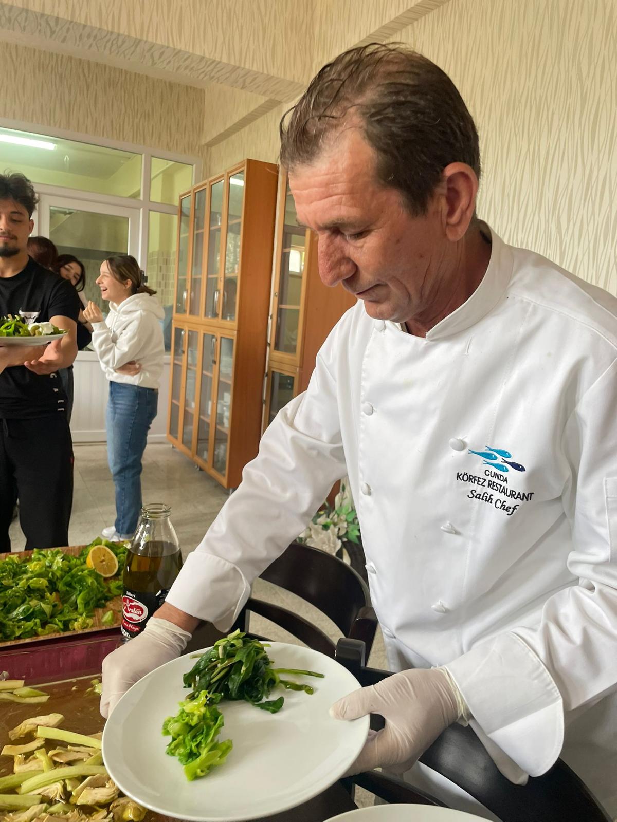 "Olive Oil Herb Dishes" Event in the Kitchen Services Course 7
