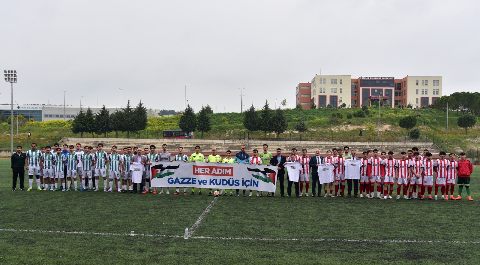 BAÜN’de Filistin’e Destek Mesajı: “Free Palestine – Gazze”