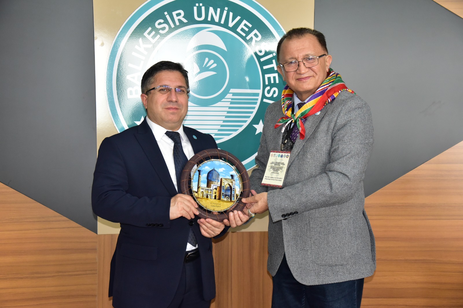 Kuvayı Milliye Şehri Balıkesir: Uluslararası Yörük Türkmen Sempozyumu Heyetinden Rektör Oğurlu’ya Ziyaret 2