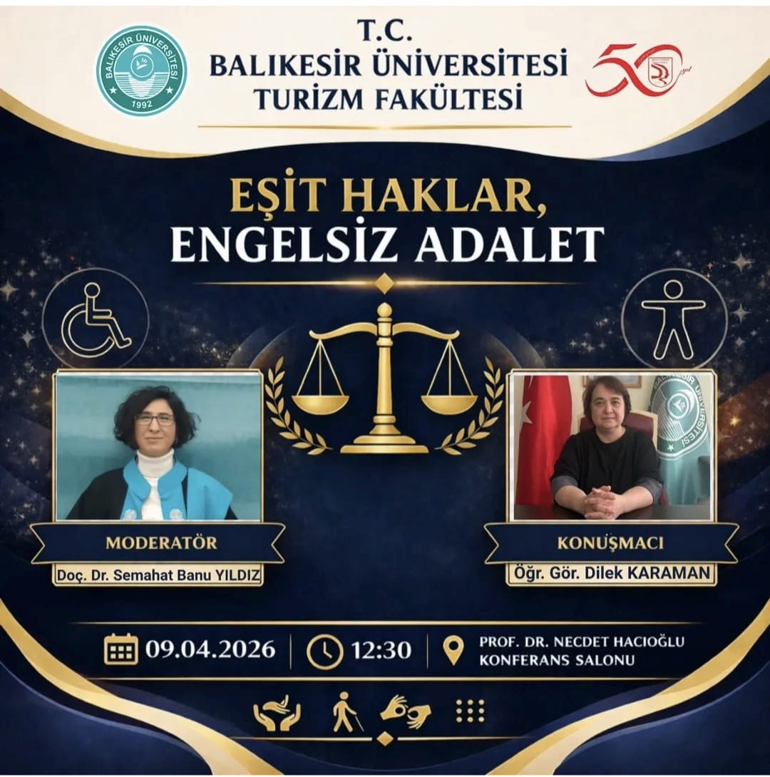''Eşit Haklar Engelsiz Adalet'' isimli Etkinlik 