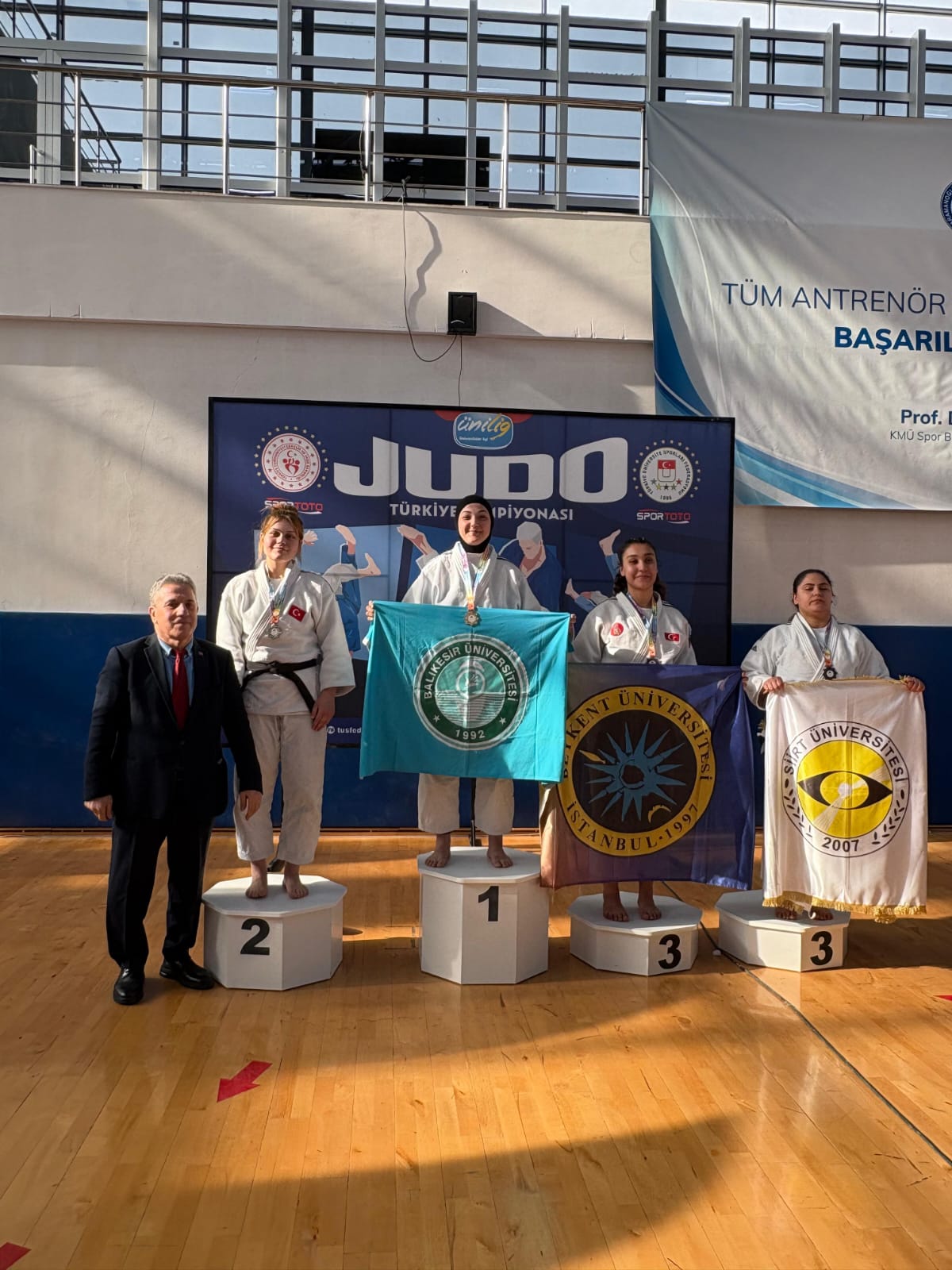 Spor Dostu BAÜN’den Bir Başarı Daha: Judoda Genel Klasman Türkiye Birincisi 5