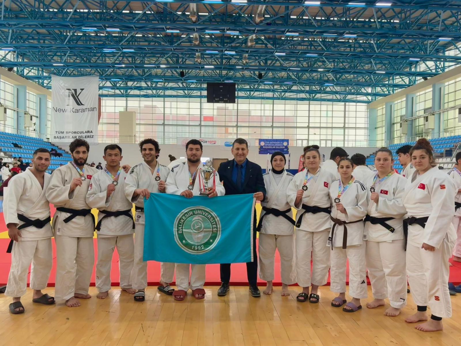 Spor Dostu BAÜN’den Bir Başarı Daha: Judoda Genel Klasman Türkiye Birincisi