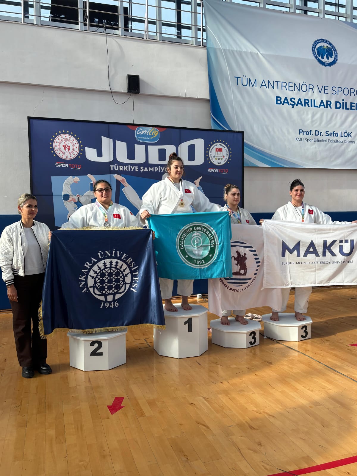 Spor Dostu BAÜN’den Bir Başarı Daha: Judoda Genel Klasman Türkiye Birincisi 2