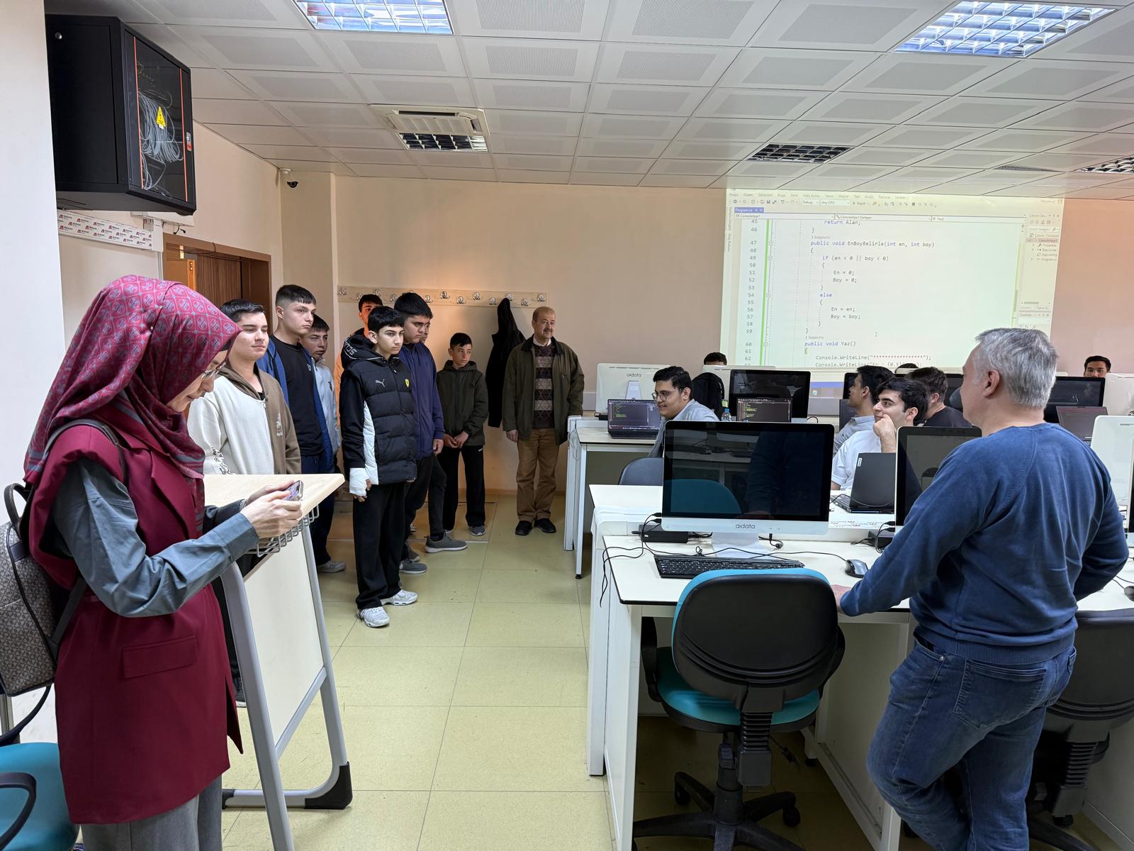 100 Yıl MTAL Öğrencilerinden BAUN CENG Ziyareti
