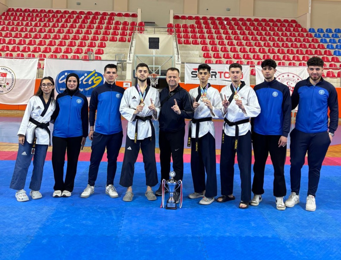 BAÜN’lü Sporculardan Taekwondoda  Türkiye Şampiyonluğu Gururu