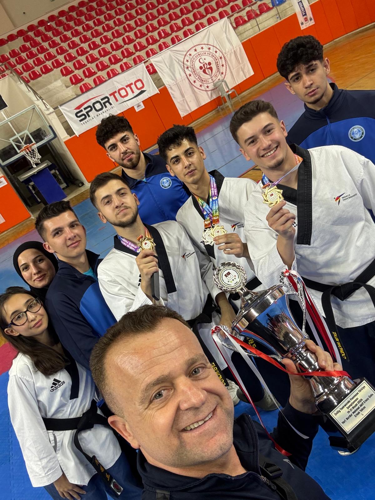 BAÜN’lü Sporculardan Taekwondoda  Türkiye Şampiyonluğu Gururu 3