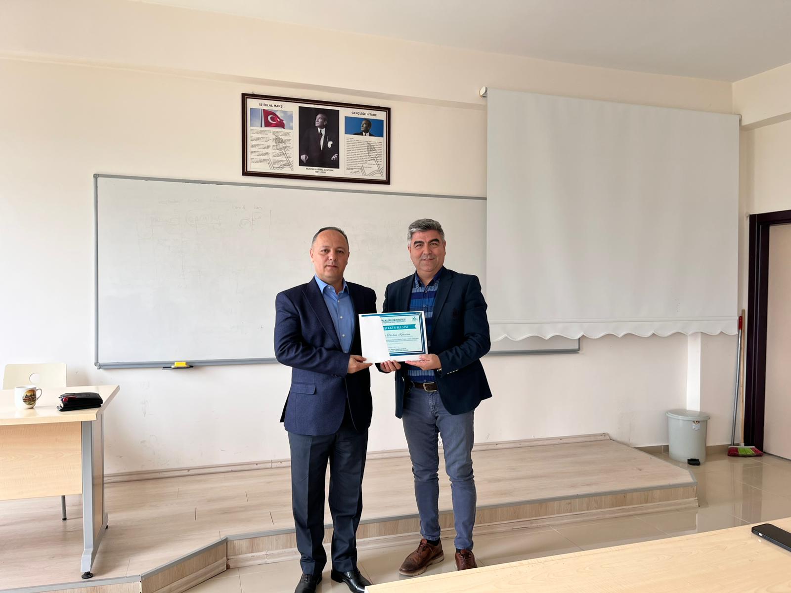 İş Hayatı ve Disiplin Söyleşisi 1