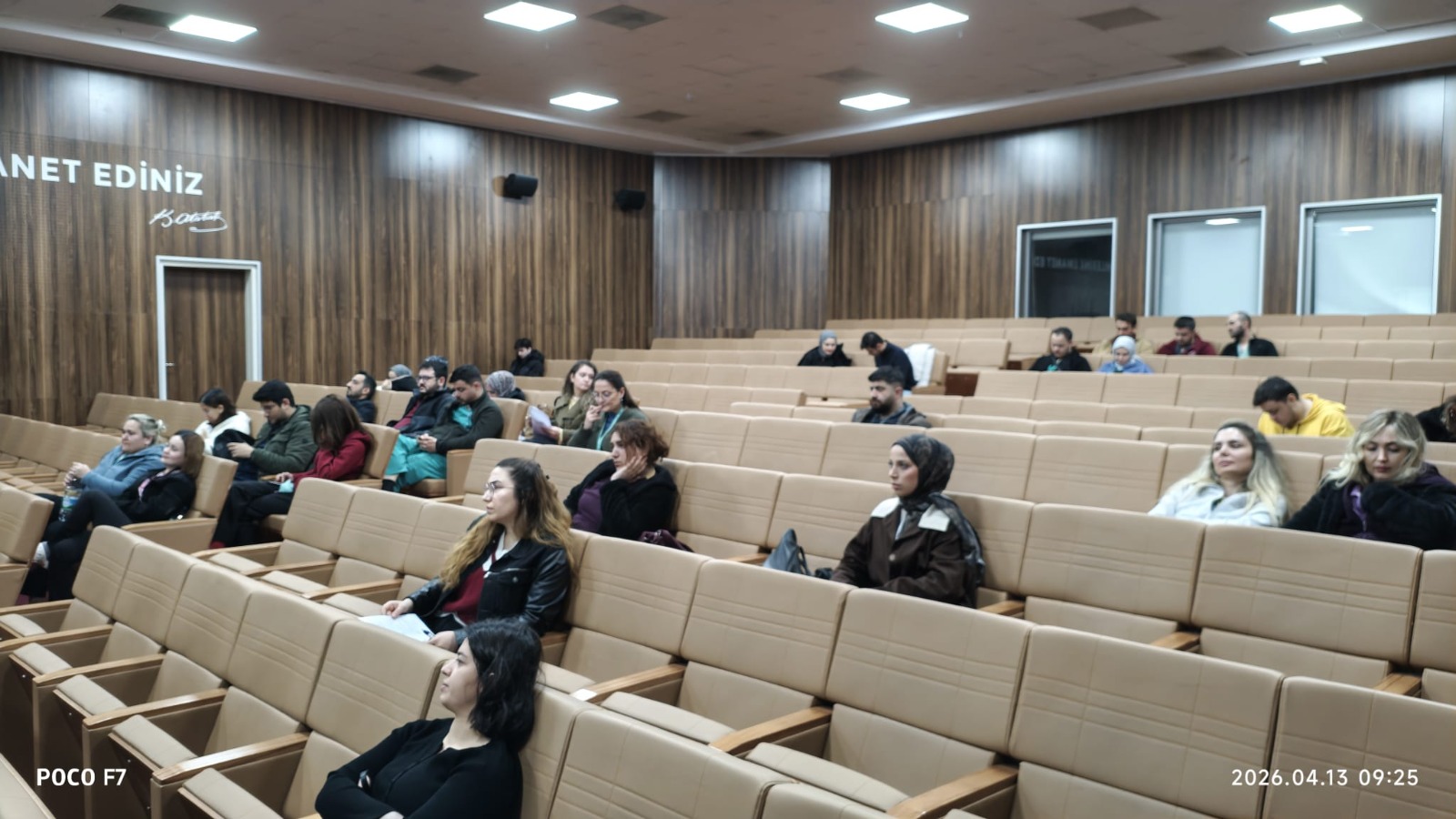 Sağlık Uygulama ve Araştırma Merkezimizde İş Sağlığı ve Güvenliği Eğitimi Gerçekleştirildi 5