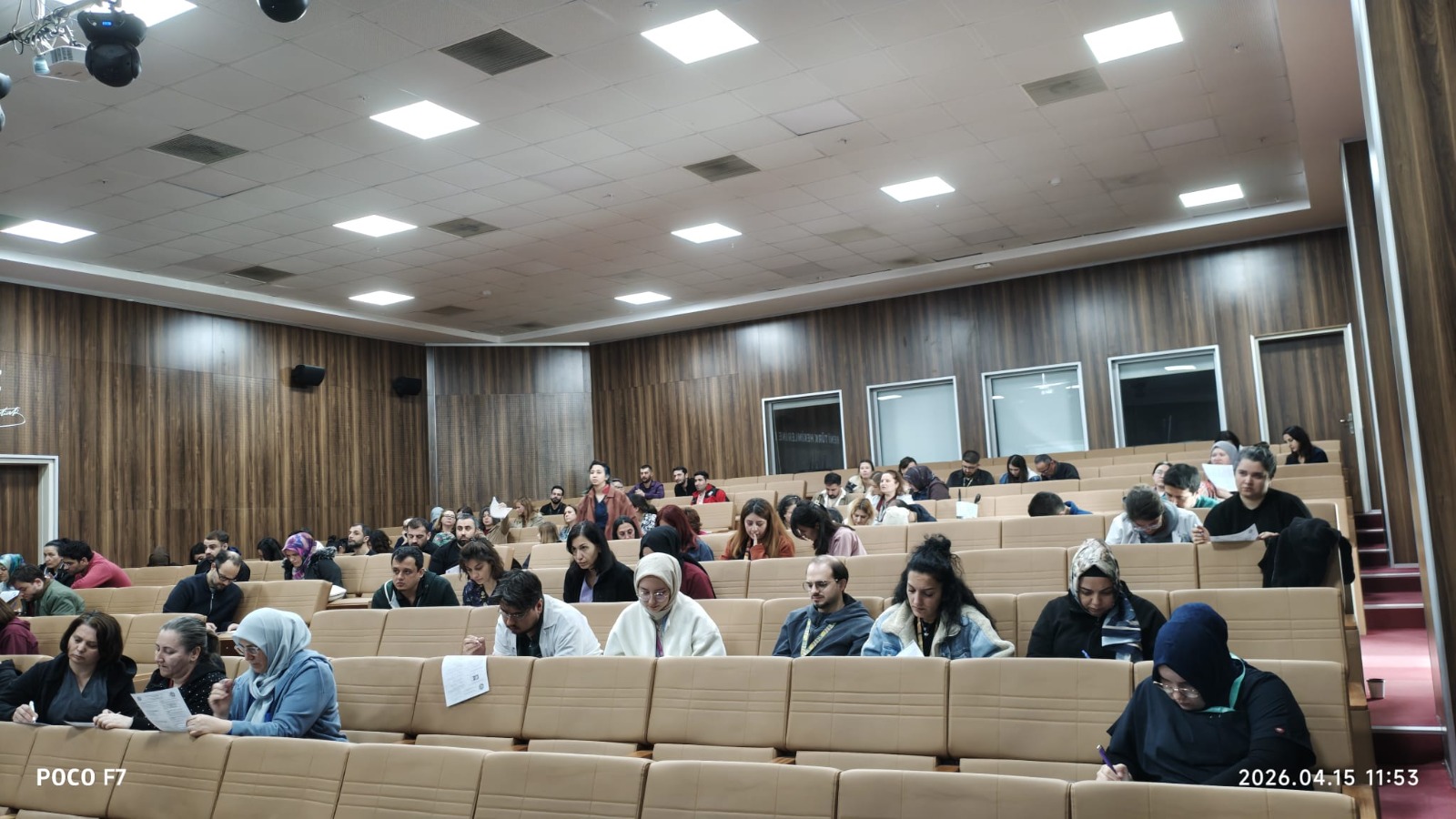 Sağlık Uygulama ve Araştırma Merkezimizde İş Sağlığı ve Güvenliği Eğitimi Gerçekleştirildi 2