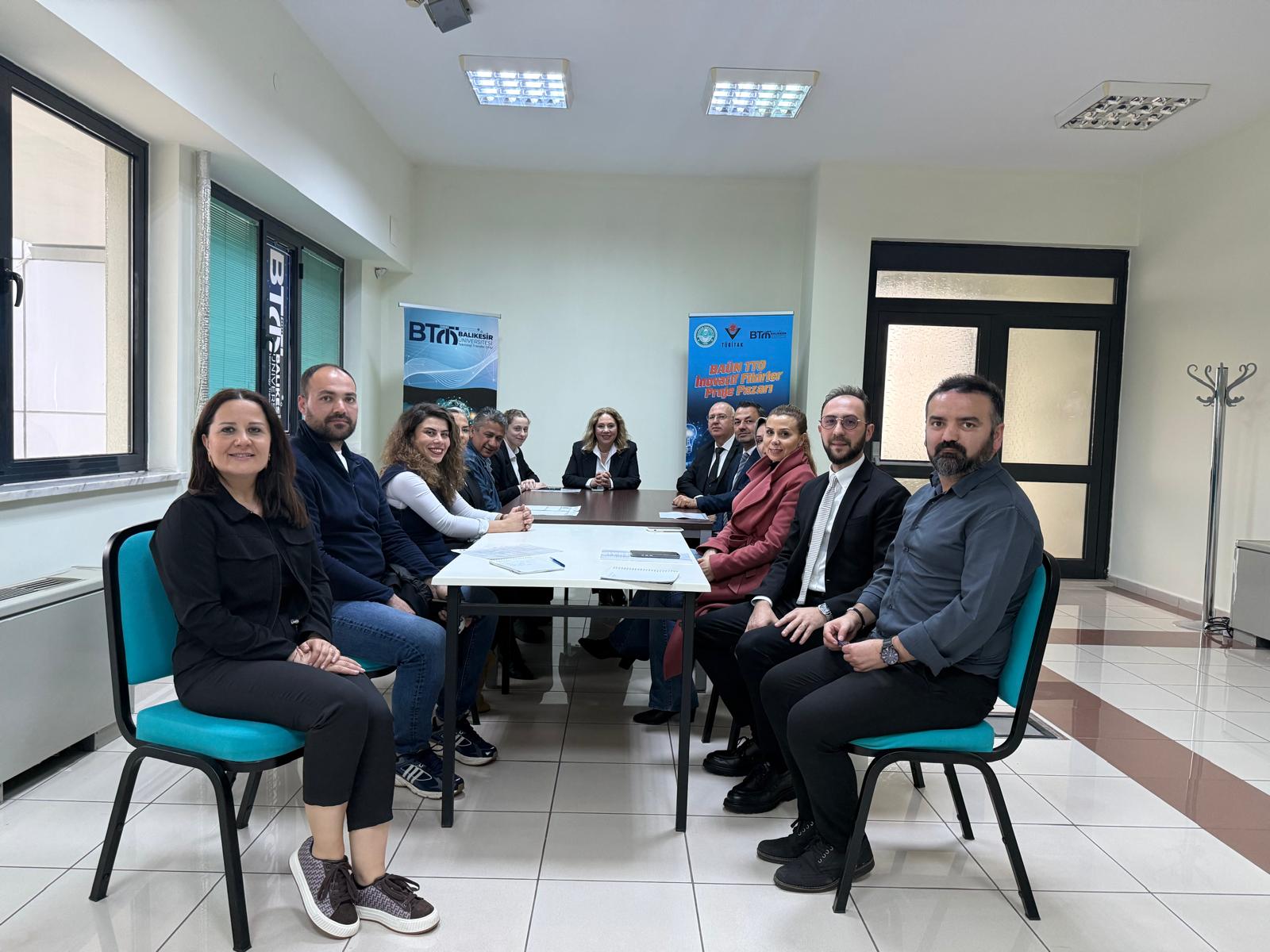 Turizm ve Gastronomi Sektörü Temsilcilerinden BAÜN TTO’ya Ziyaret