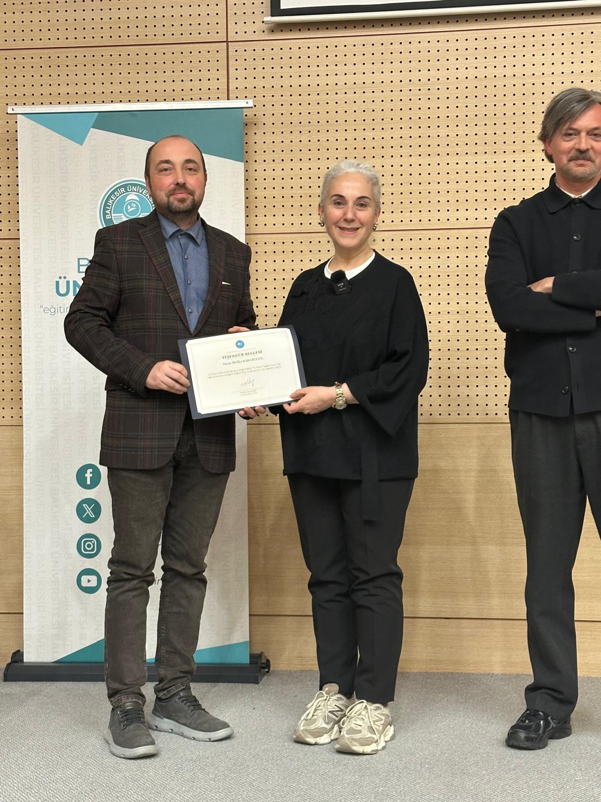 Balıkesir Üniversitesi Mimarlık Fakültesi Ev Sahipliğinde KampüsTalks Etkinliği Gerçekleştirildi 5