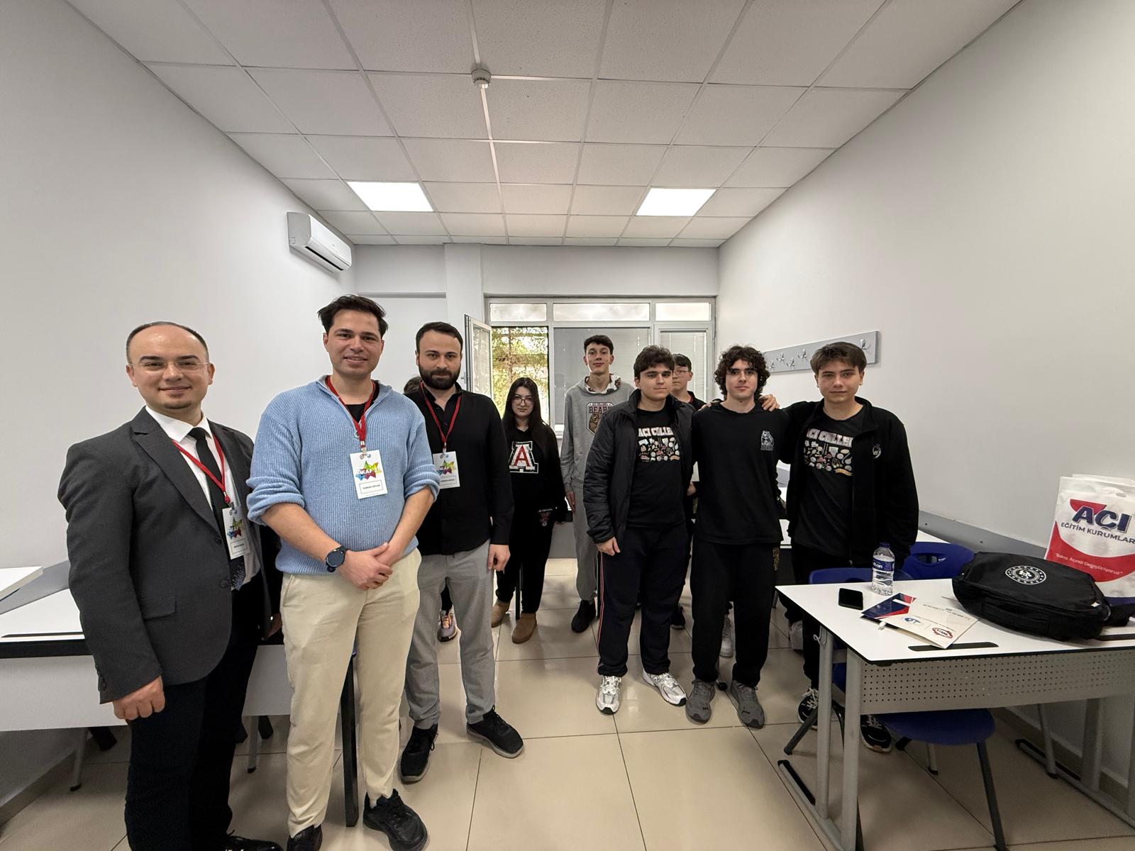 Bilgisayar Mühendisliği ve Akademik Kariyer Semineri Balıkesir AÇI Kolejinde Yapıldı