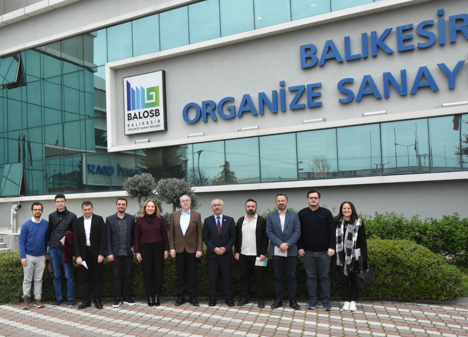 Balıkesir MYO ve BAÜN TTO Ekipleri Mesleki Eğitim Kapsamında BALOSB'u Ziyaret Etti